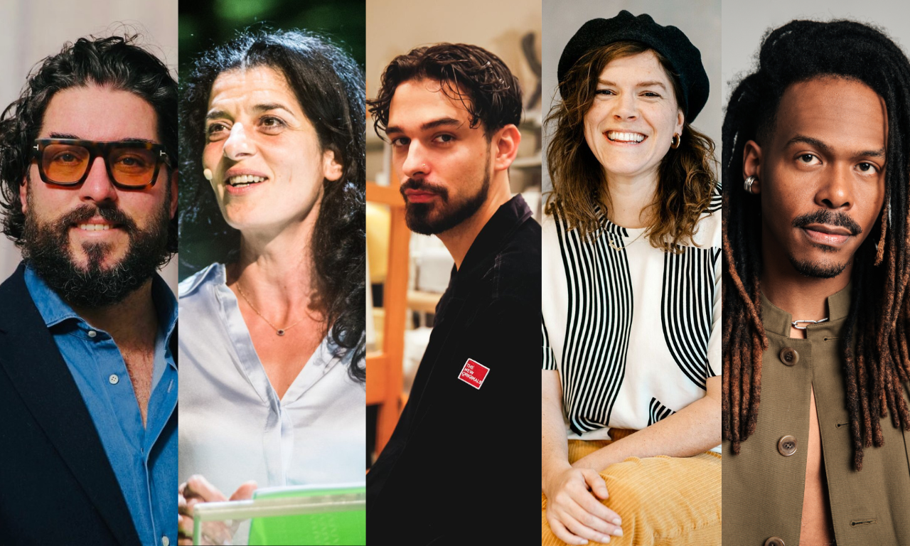 vlnr Ahmet Polat, Ola Mafaalani, Roberto Luis Martins, Ewa Scheifes, Jeangu Macrooy